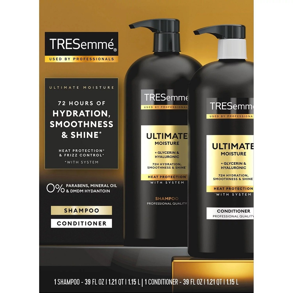 Tresemme Champu Y Acondicionador Ultimate Moisture / 2 Pack / 1.15Lt.