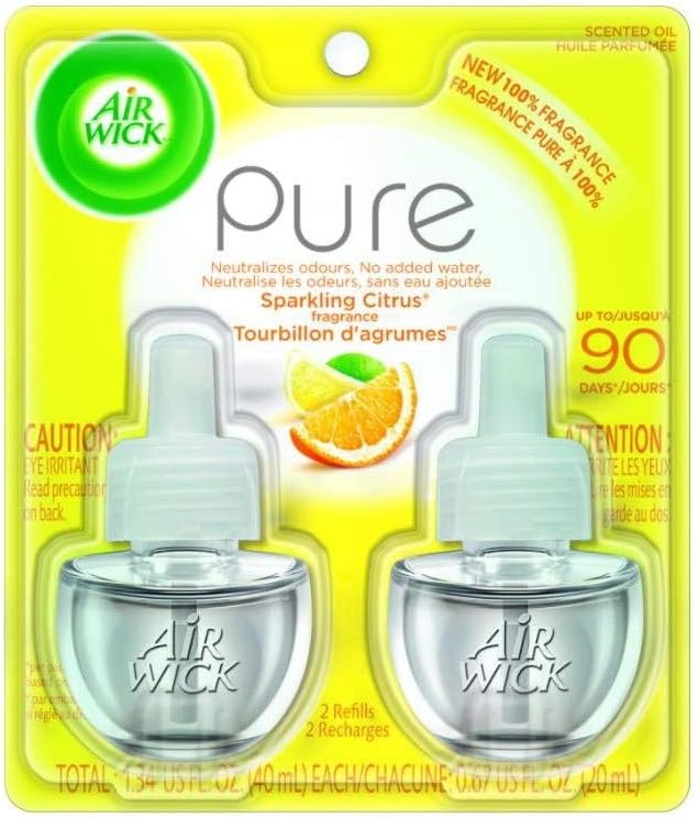 Air Wick Repuesto De Ambientador Naranja Y Limon / 20Ml