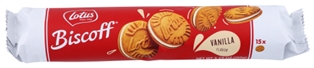Lotus Galletas Tipo Sandwich Biscoff Crema De Vainilla / 150GR.