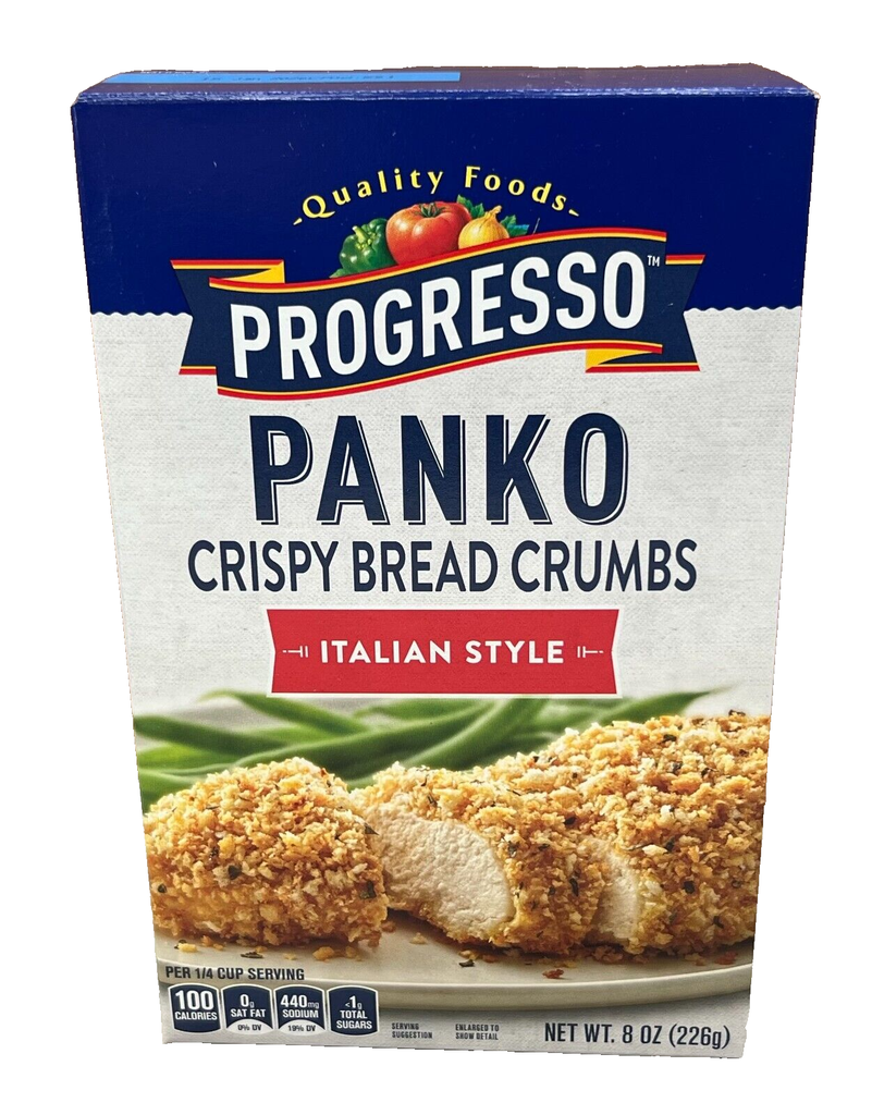 Progresso Pan Rallado Crujiente Panko, Estilo Italiano /226Gr.