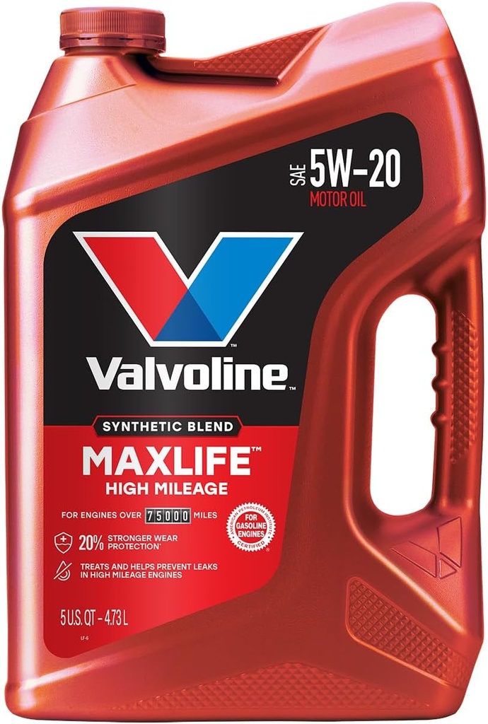 Valvoline Aceite Semi Sintetico 5W-20 / 4.73Lts