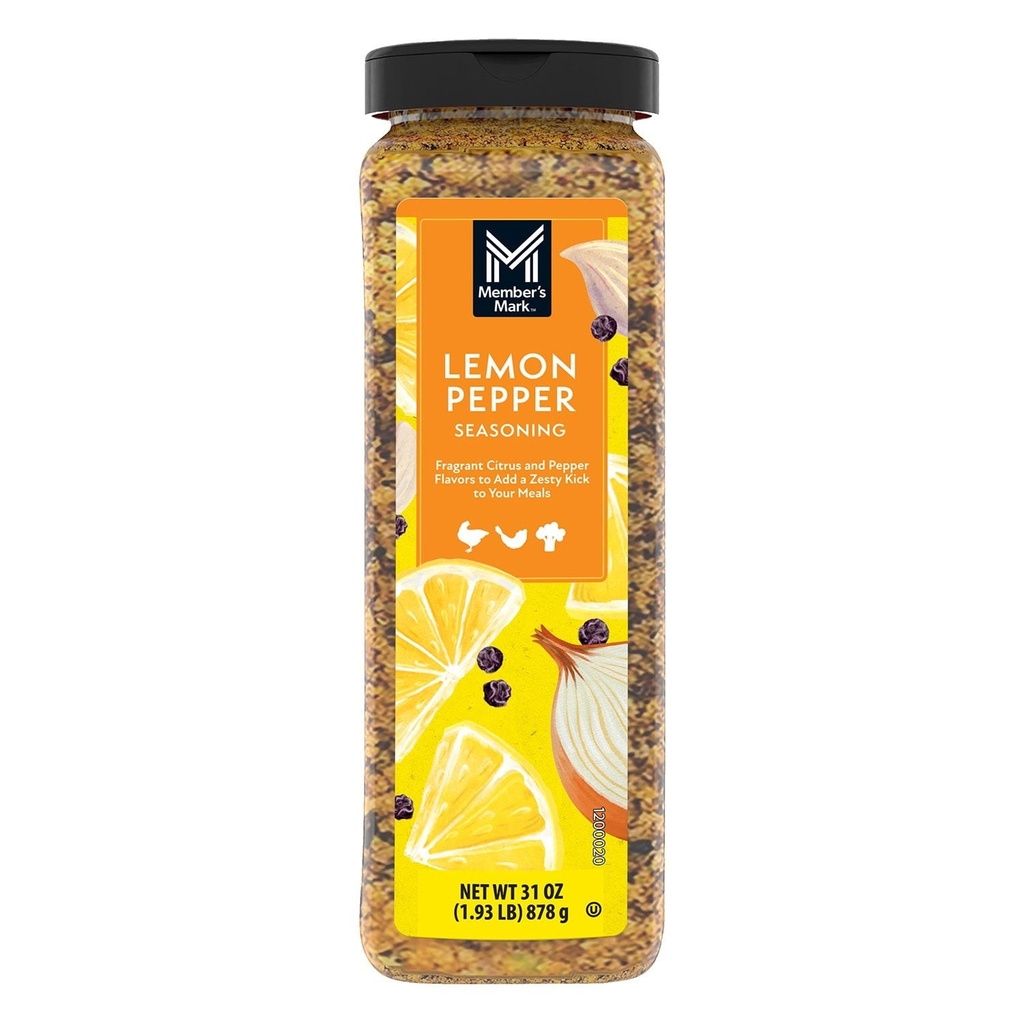 Members Mark Condimento Con Limon Y Pimienta / 878Gr.