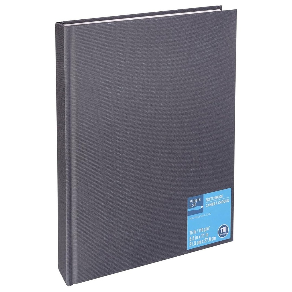 Cuaderno De Bocetos De Tapa Dura Gris / Artist's Loft