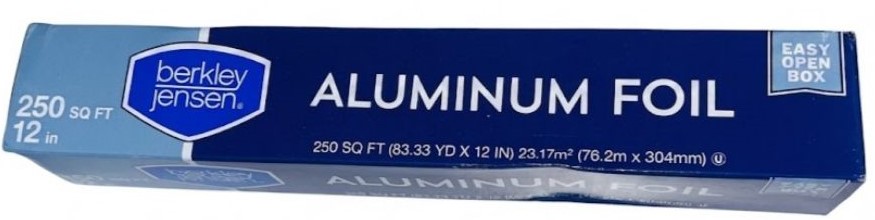Berkley Jensen Papel De Aluminio Resistente / 250PC