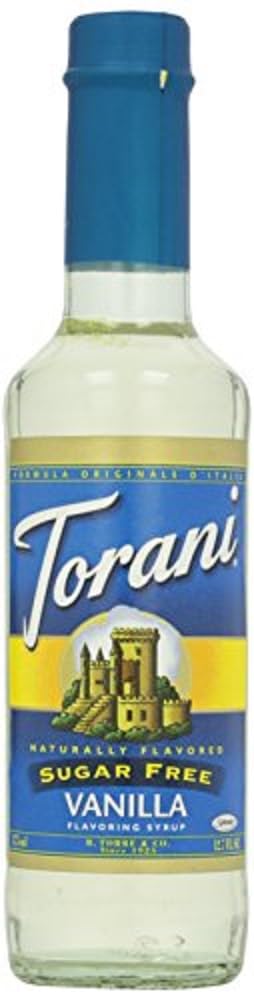 Torani Sirope De Sabor A Vainilla Sin Azúcar  / 375ml