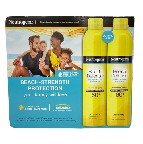 Neutrogena Protector Solar En Spray FPS 60 / 2 Pack