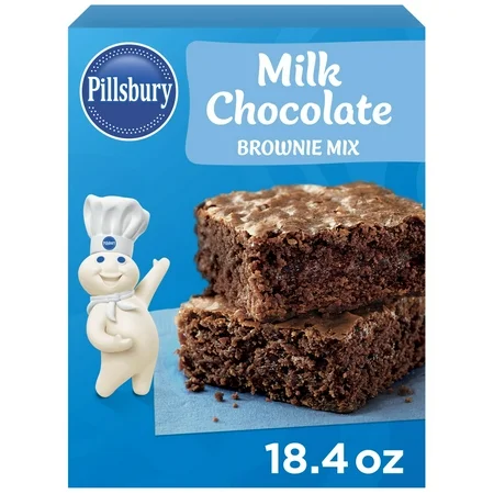 Pillsbury Mezcla Para Brownies De Chocolate Con Leche / 521Gr.
