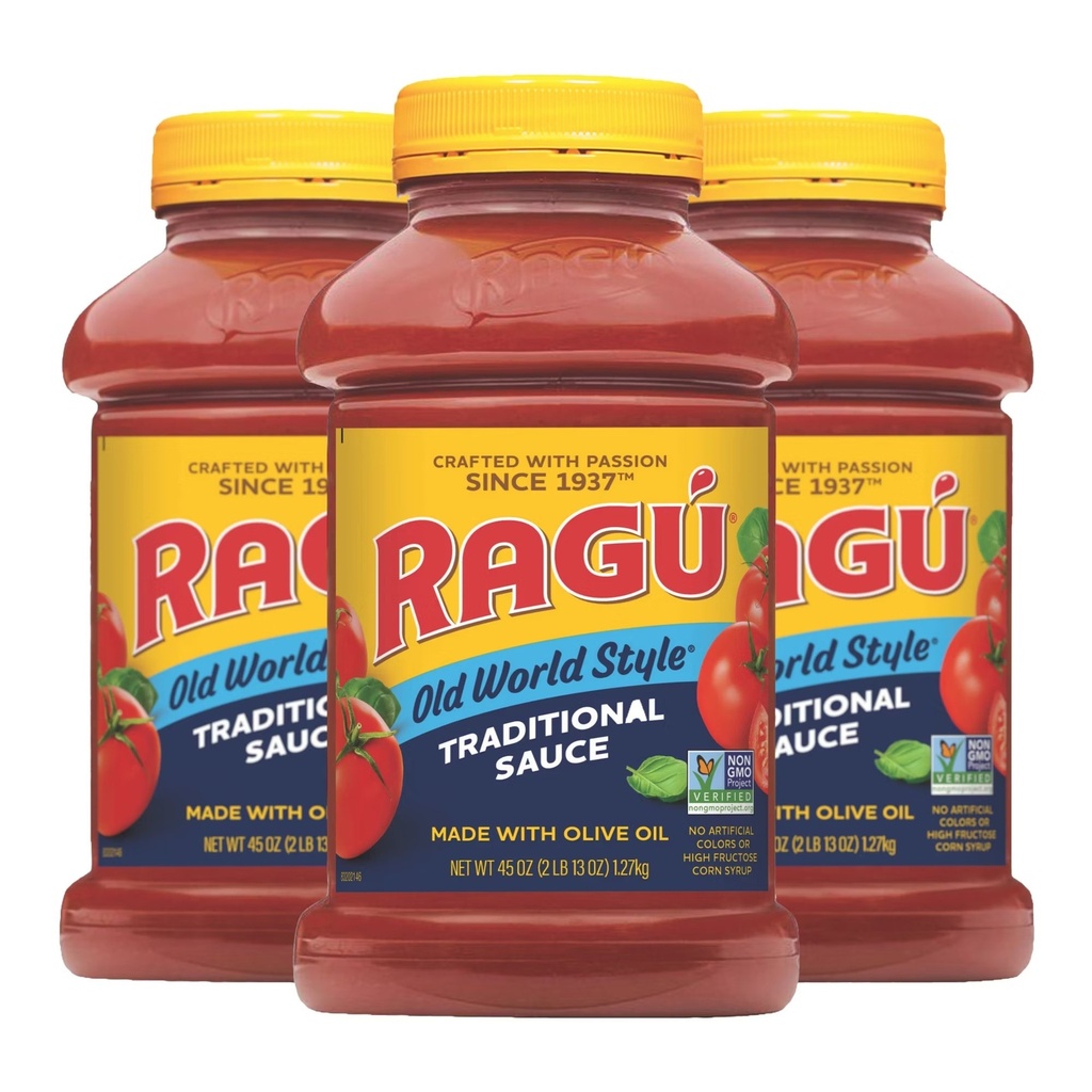 Ragú Salsa Tradicional 3 Pack / 1.27kg