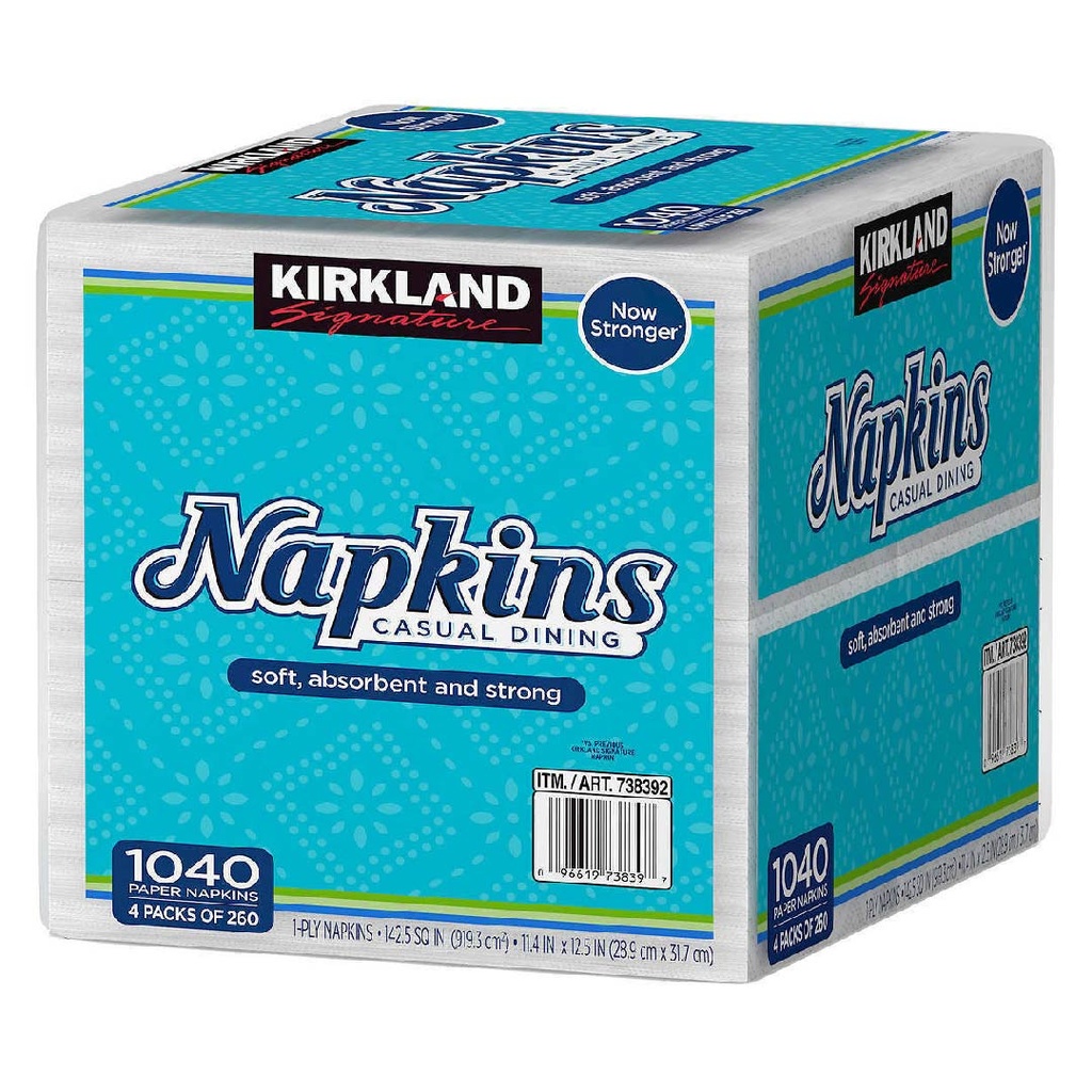 Servilletas De Papel Kirkland, 1040 Pack