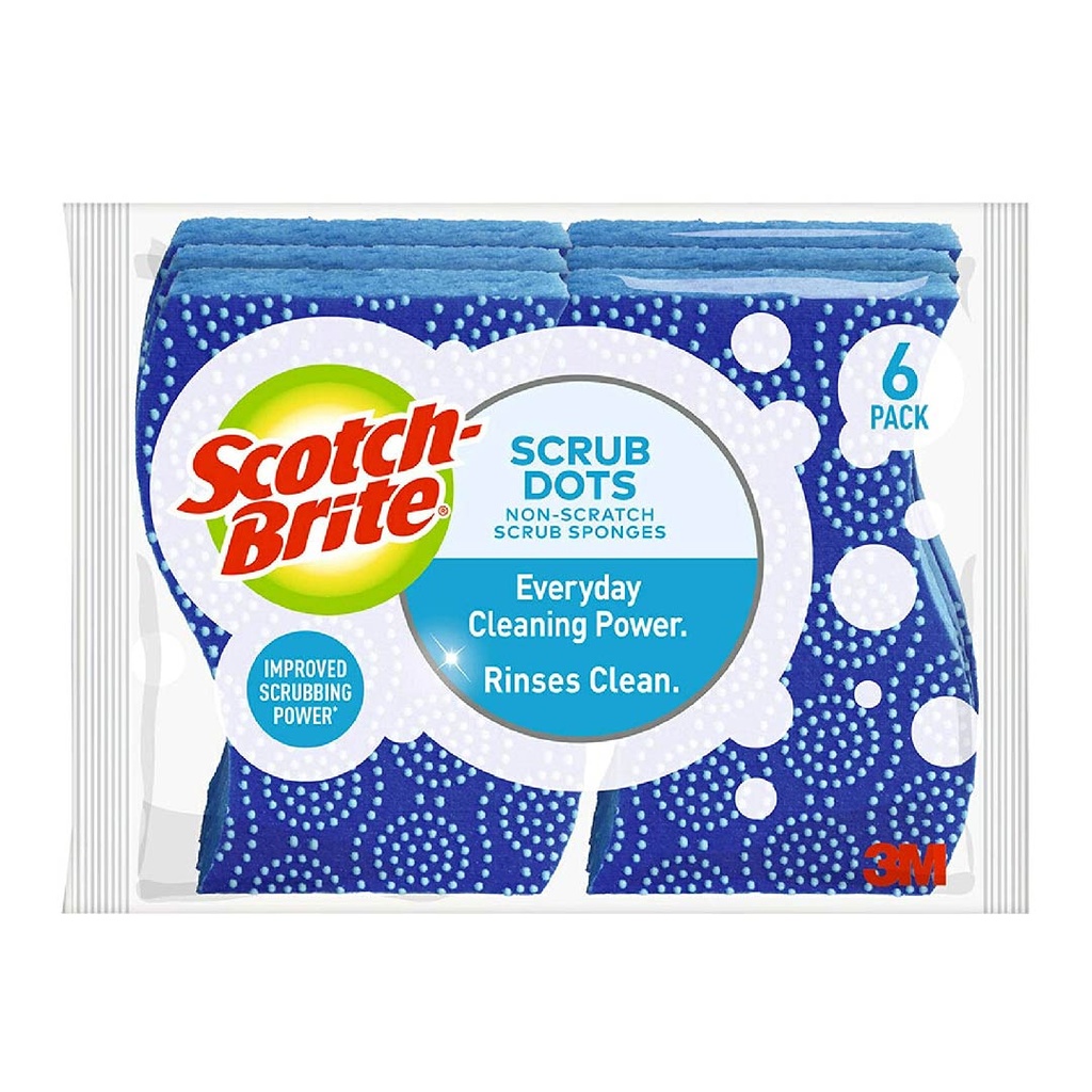 Esponja Anti Rayas Scotch-Brite / 6 Pack