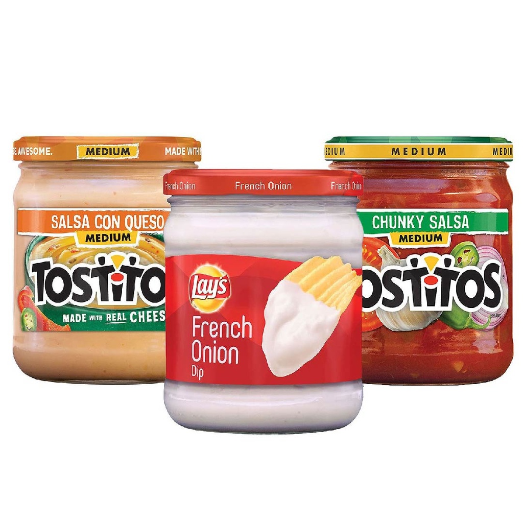 Salsa Tostitos y Lay's / 3 Pack
