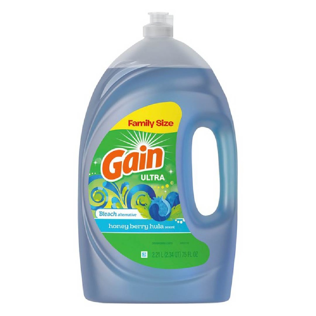 Lavaplatos Líquido Gain Ultra 2X Poder De Limpieza, Honey Berry Hula / 2.21 L
