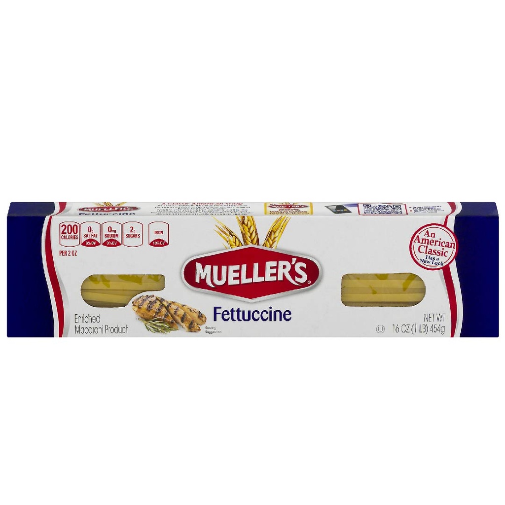 Pasta Fetuccine, Mueller´s / 454g