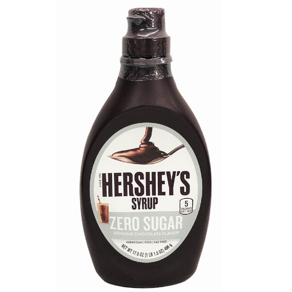 Syrup Hershey´s Sabor Chocolate Sin Azúcar, 496g