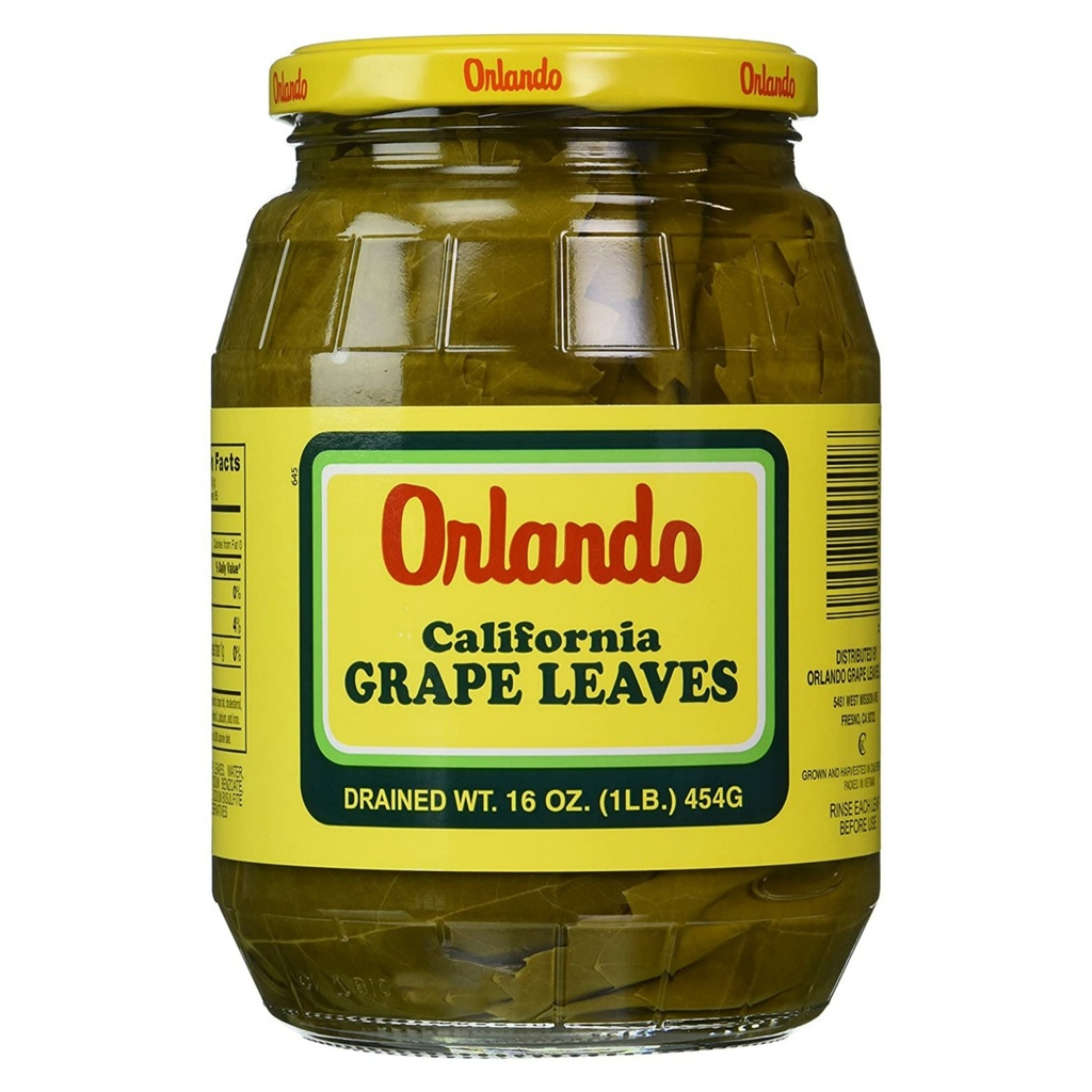 Orlando California Hojas de Uva / 454g
