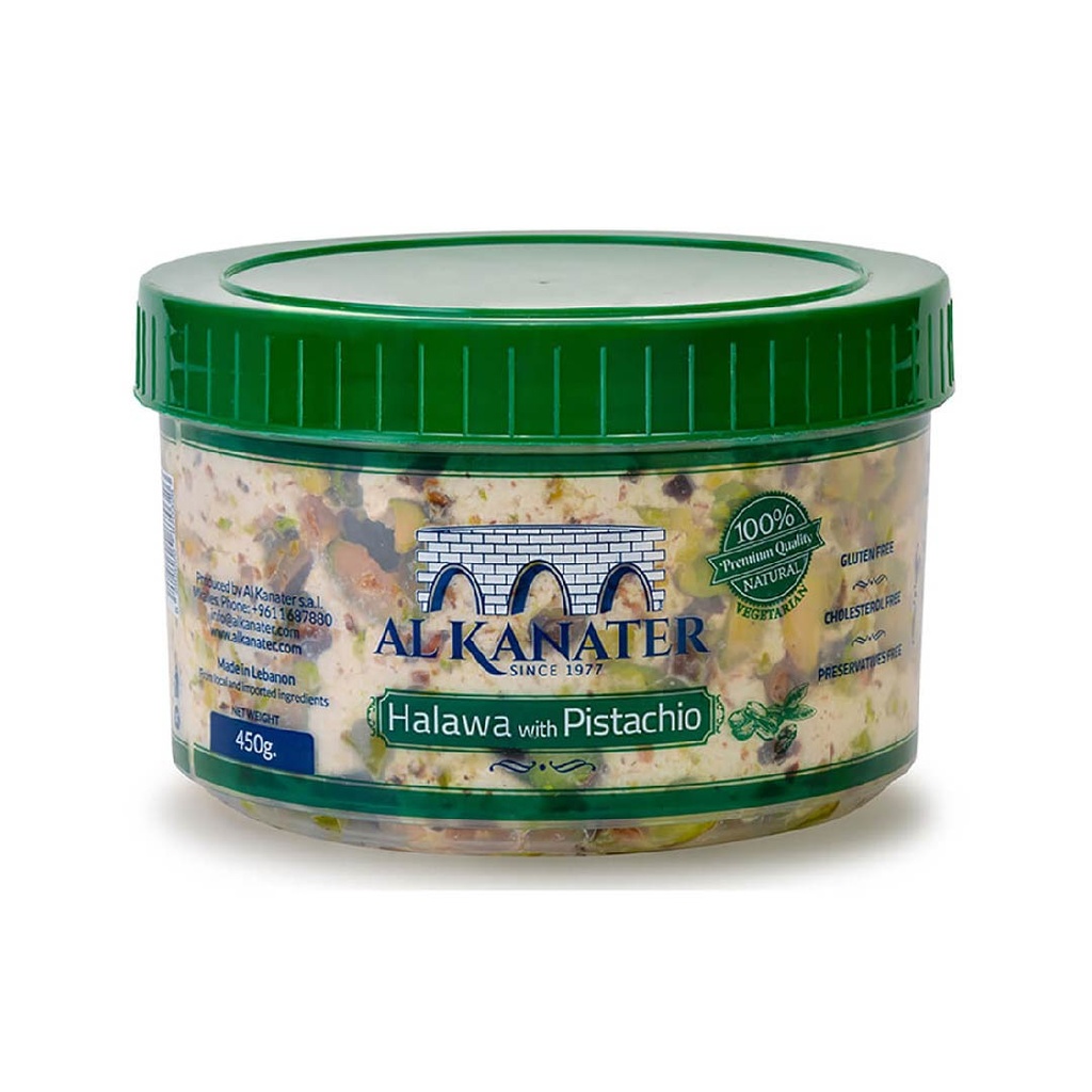 Dulce De Ajonjolí Con Pistacho, Al Kanater / 450g