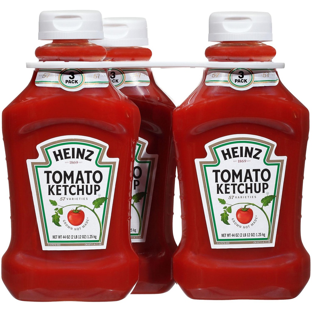Salsa de Tomate Ketchup 3 Pack / 1.25kg.