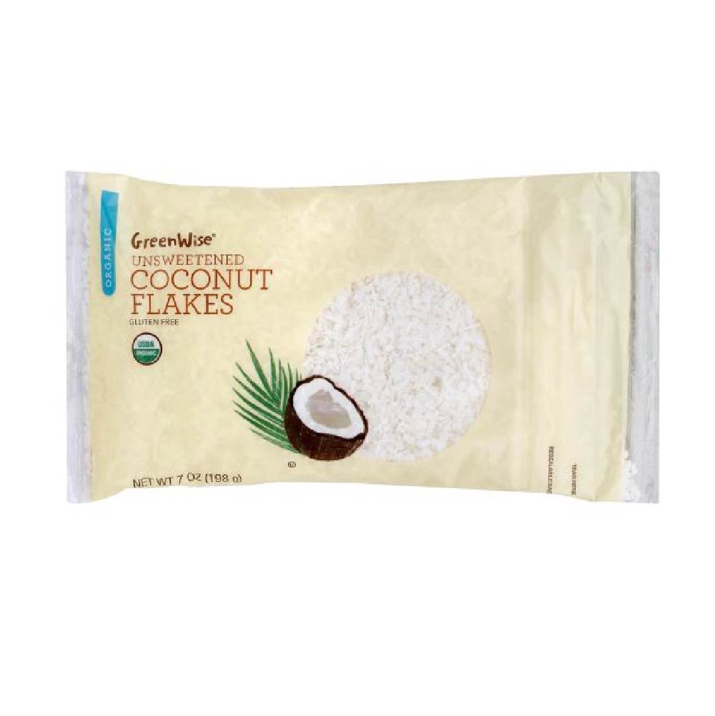Coco Orgánico Rallado, Greenwise / 198g