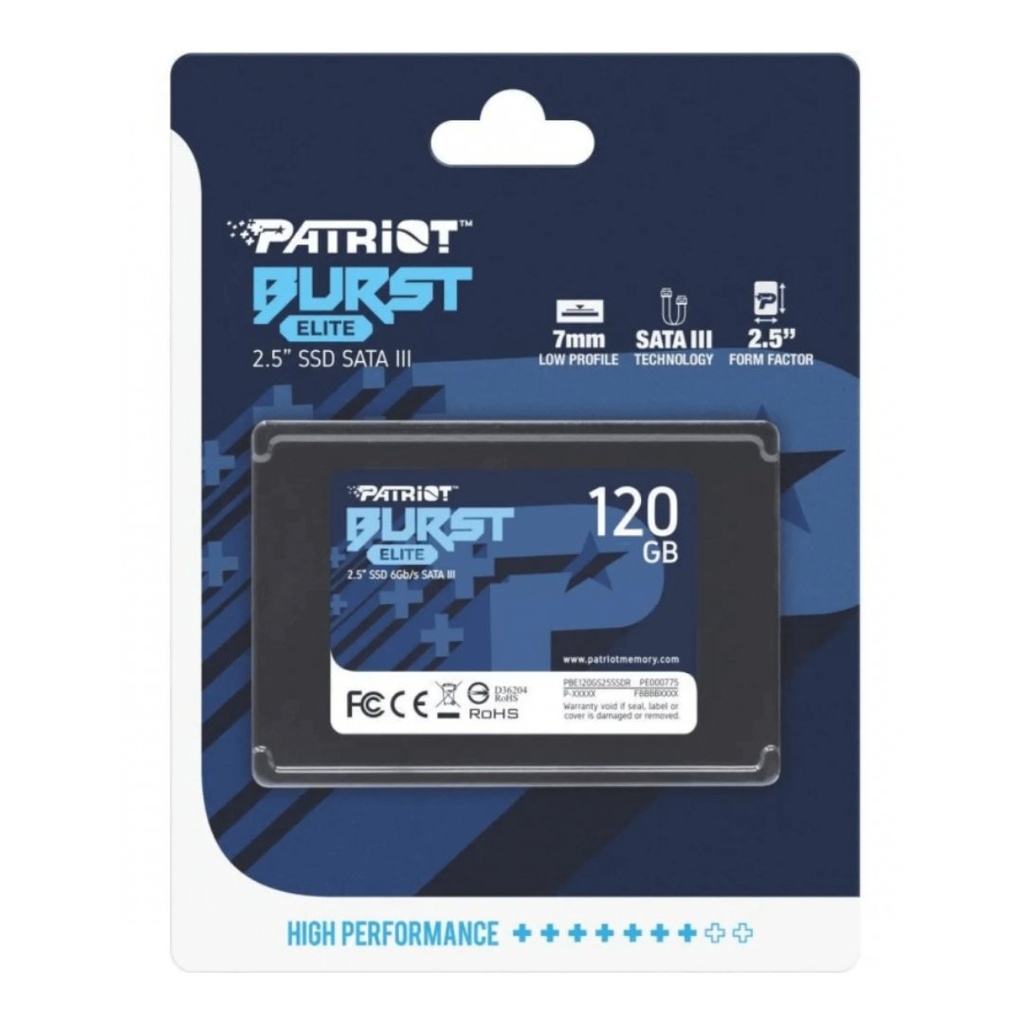 Disco SSD Patriot Burst Elite 2.5" 120GB SATA III