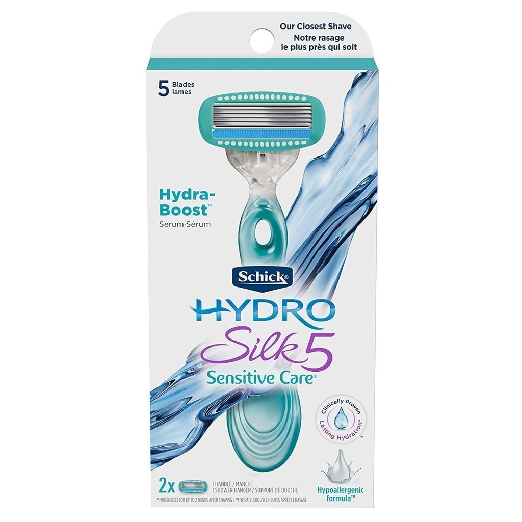 Afeitadora Para Mujer, Shick Hydro Silk5 / 8 Repuestos