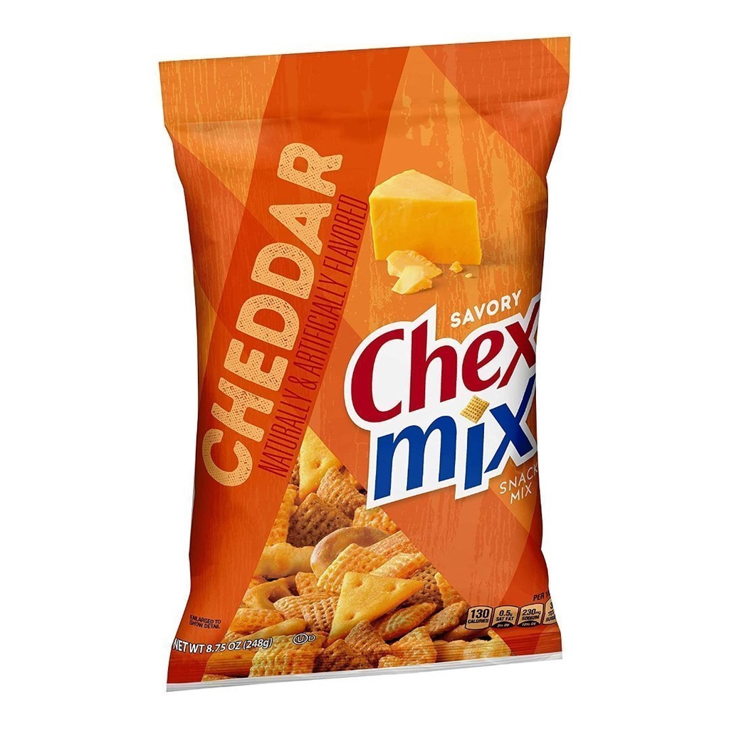 Snack Chex Mix Cheddar, 248g