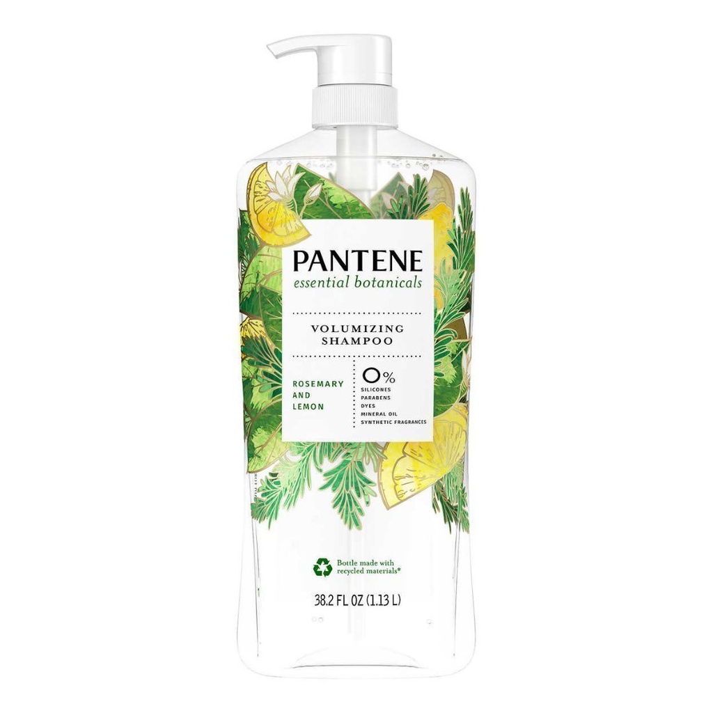 Champu Pantene Voluminizador Essential Botanicals, 1.13 L