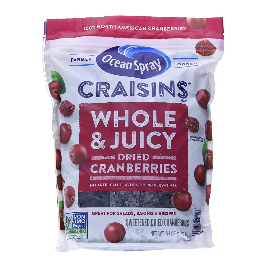 Arándanos Enteros y Jugosos, Ocean Spray / 1.81 Kg