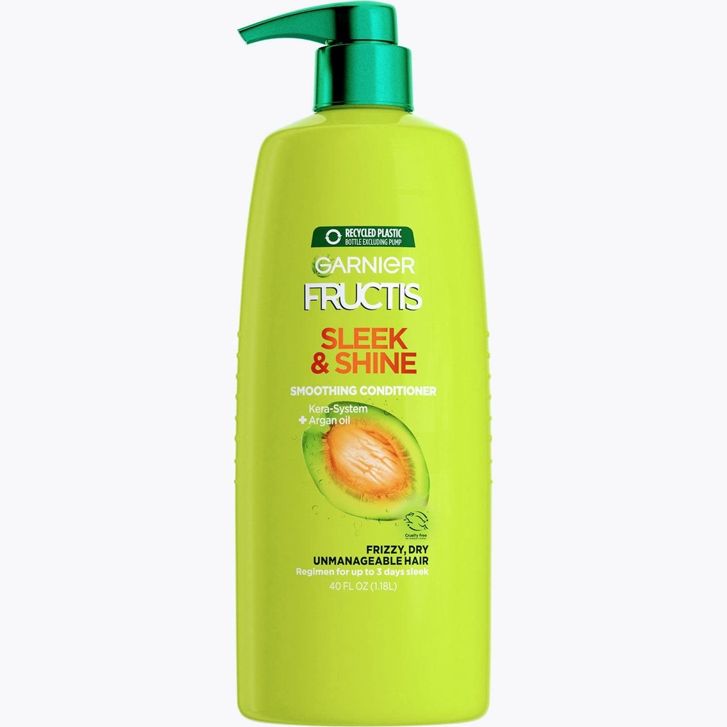 Garnier Fructis Acondicionador Sleek &amp; Shine / 1.18 L