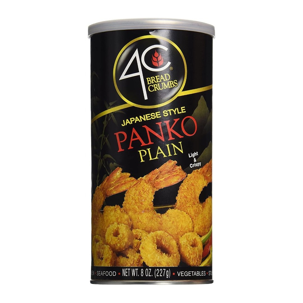 Pan Rallado Panko Plain, 4C / 369g
