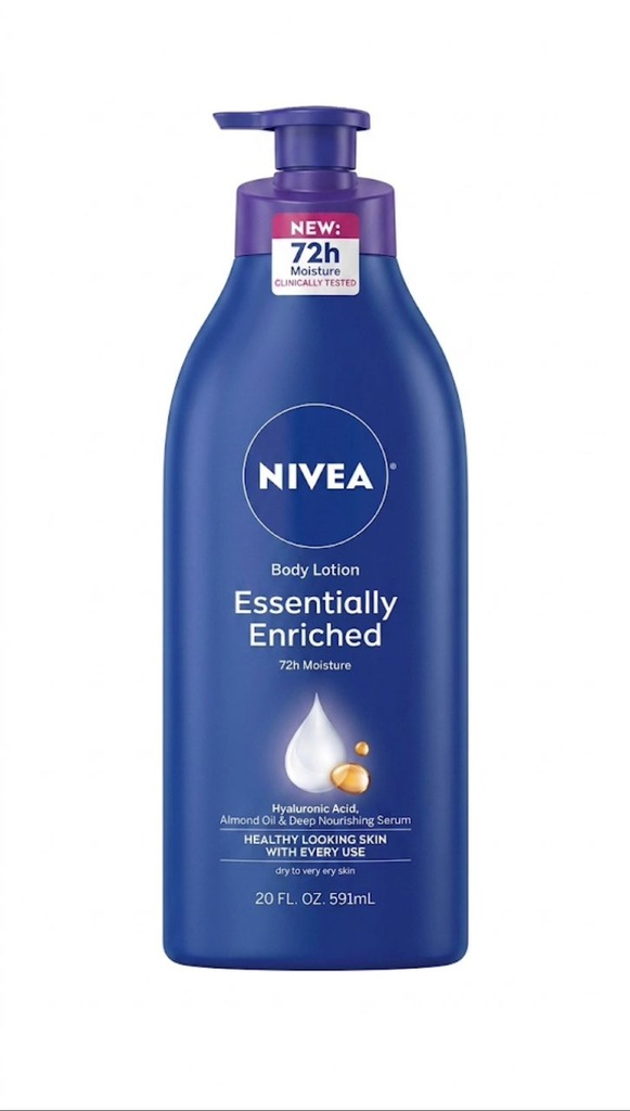 Nivea Crema Hidratante Con Aceite De Almendras / 591ML